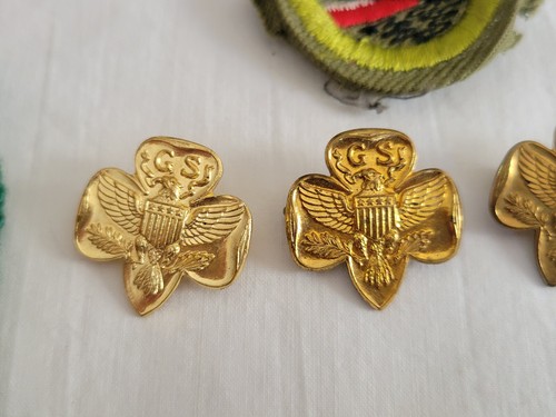 LOT Weeblos, Boy Scouts, Girl Scouts Pins, Scarf Slides, Badge etc - Picture 5 of 11