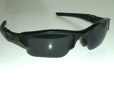 OAKLEY 11-435 FLAK 63[]14 135 GRAYISH TONE POLARIZED LENS SPORT