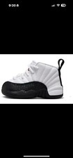 Toddler's Jordan 12 Retro "Taxi Flip" White/Gym Red-Black 850000 162 4c