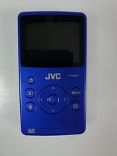 JVC HD Memory Camcorder Camera Blue GCFM1AU Used