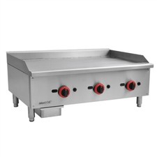 Kommerzielle Schwerlast Gasgrillplatte / 90 cm NG Gasgrillplatte / 16 mm dicke Platte