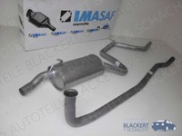Imasaf Auspuffanlage Komplett für Ford Escort III 1.6 RS Turbo (Gaa) 1984-1985