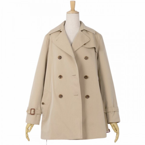 Burberry London Trench Coat Short Length size:40 Beige [EX