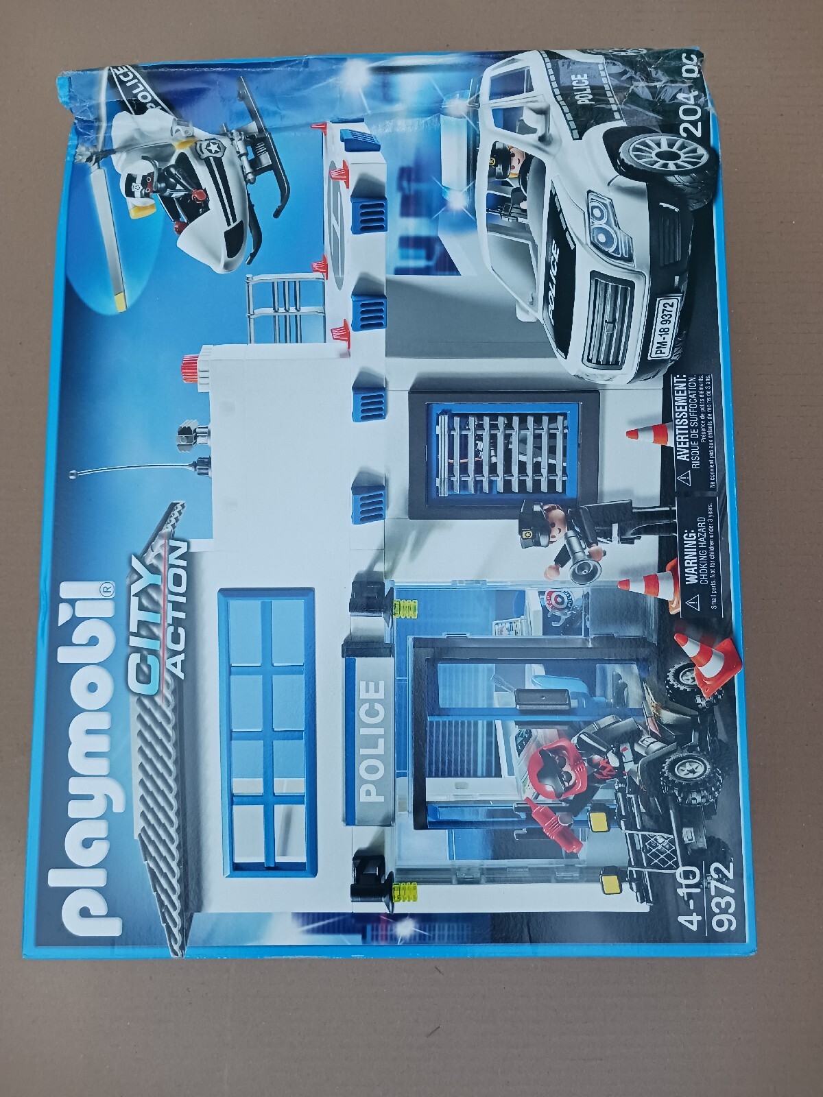 PLAYMOBIL 9372 City Action Police Station Playset & Vehicles Damaged Box New 4008789093721 eBay