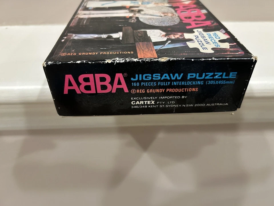 ABBA Vintage 160-PIECE Jigsaw Puzzle; MADE IN AUSTRALIA Circa '70's--VG+ shape - Image 3 of 4