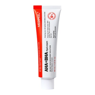 MEDIPEEL AHA+BHA Hyal Cream CREAM 30ml 1oz