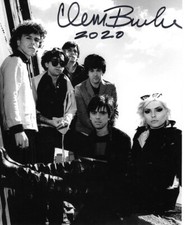 * CLEM BURKE * signed 8x10 photo * BLONDIE DRUMMER * COA * 11