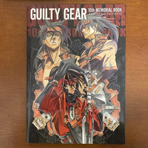 GUILTY GEAR 10th Memorial Book Art Book Illustration