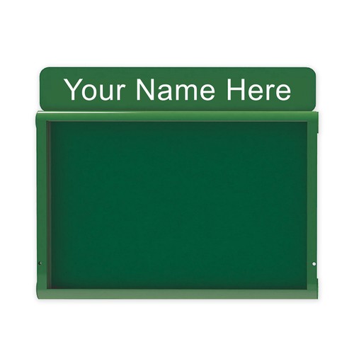 WeatherShield Header Sign Notice Boards - Wall Mounted - Picture 7 of 34