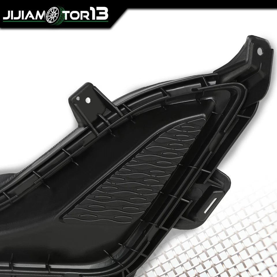 Cubierta de luz antiniebla con inserción de parachoques delantero apta para Hyundai Elantra 2014-2016 izquierda+derecha Foto 4 de 4