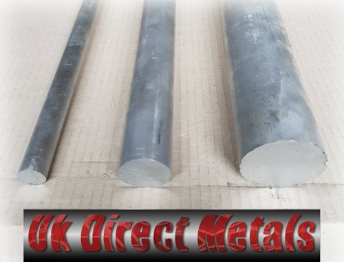 Ali Aluminium imperial round bar 2" 2 1/4" 2 1/2" 6082 many lengths - Picture 3 of 8