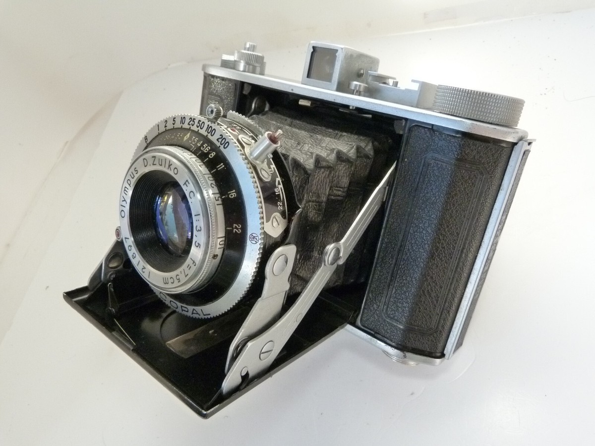 VINTAGE Olympus Six Folding Rangefinder Film Camera, With