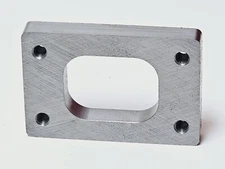 T2 Turbo Inlet Flange Threaded 1/2" CNC T25 T28 GT28 GT28R GT2860 GT28RS Garrett