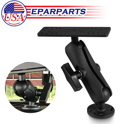 For Garmin, Lowrance, Humminbird Aluminum Fish Finder Mount W/1.5'' / C Size Ball