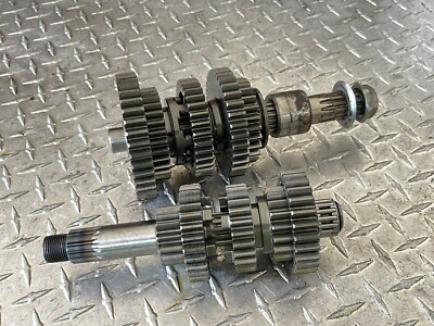 08 Kawasaki VN 900 D Vulcan Transmission Tranny Gears Gear Shaft