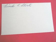 Lindo I. Storti - Autographed 3