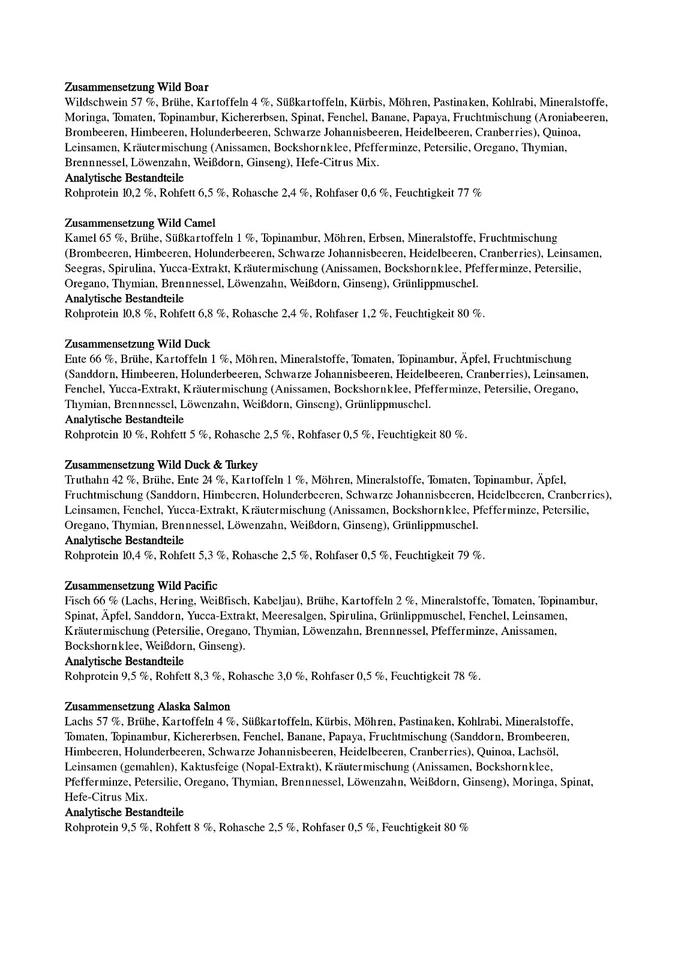 Wolfsblut Adult 10 x 395g | Garantierter 5-Sorten-Mix | Nassfutter für Hunde - Bild 2 von 4