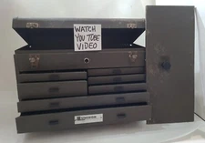 Lumidor Industrial Tool box Machinist Bench & Carry 7 Drawer Vintage Mechanic ⬇️