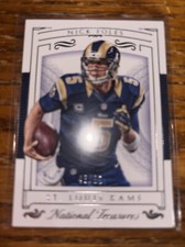 2015 Panini National Treasures Base Card Nick Foles 48/99 St. Louis Rams