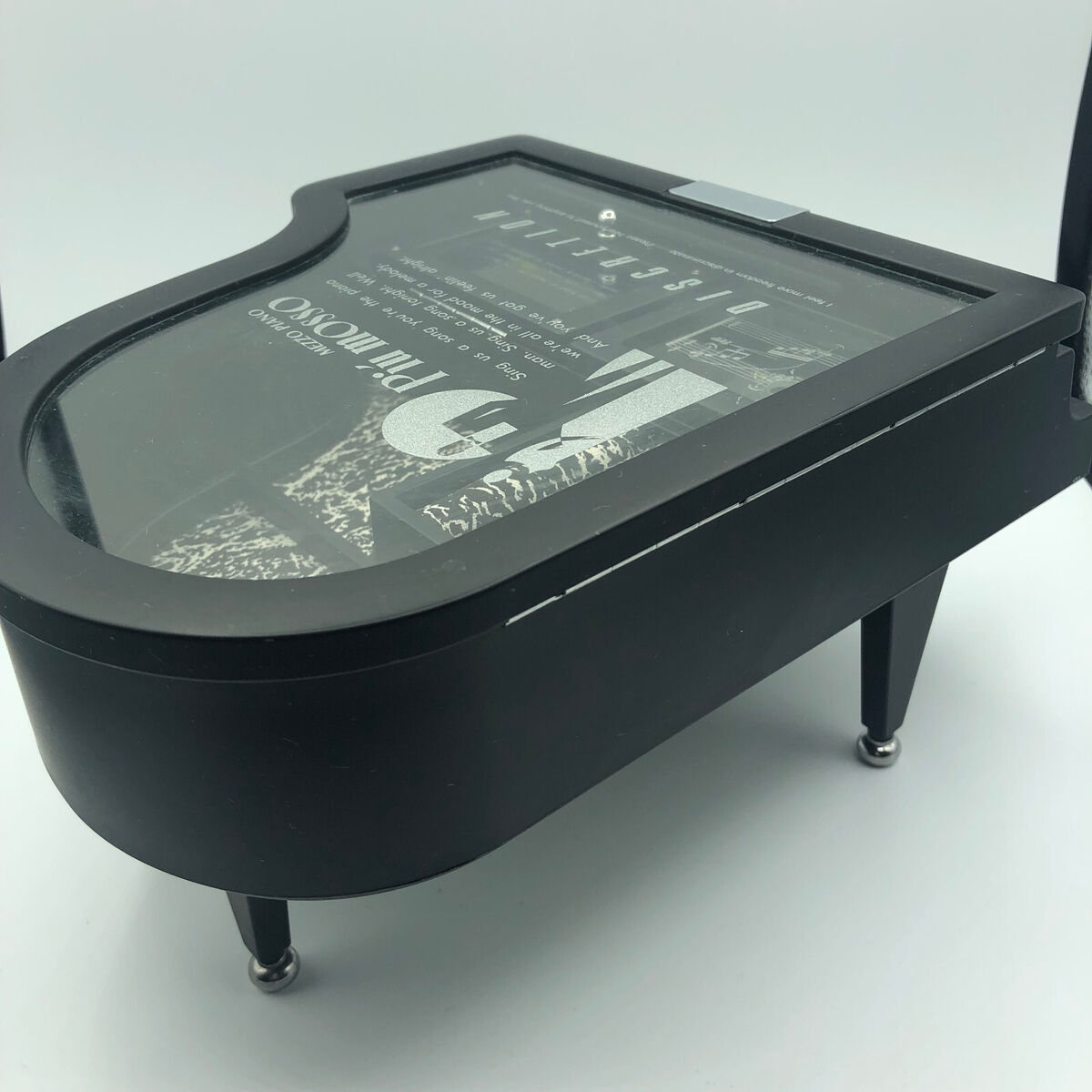Mezzo Piano Piu Mosso Black Grand Piano Music & Jewellery Mezzo Piano Piu Mosso Black Grand Piano Music & Jewellery