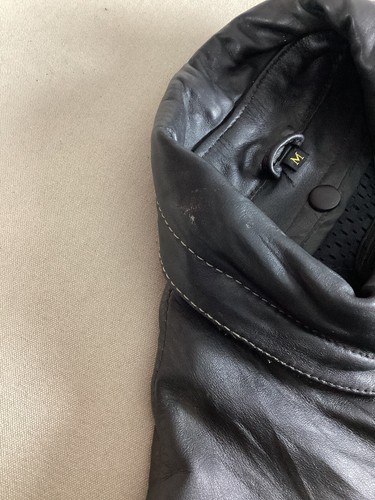 Vintage Hein Gericke Leather Biker Jacket Motorcycle Jacket Black Size M - Picture 8 of 19