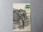 Old postcard / postcard - On the Normandy coast, type of fisherman (76)