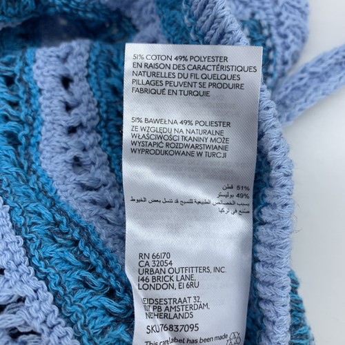 Urban Outfitters Knitted Cami Top, Gigi, Size XL, Blue Striped - Picture 11 of 13