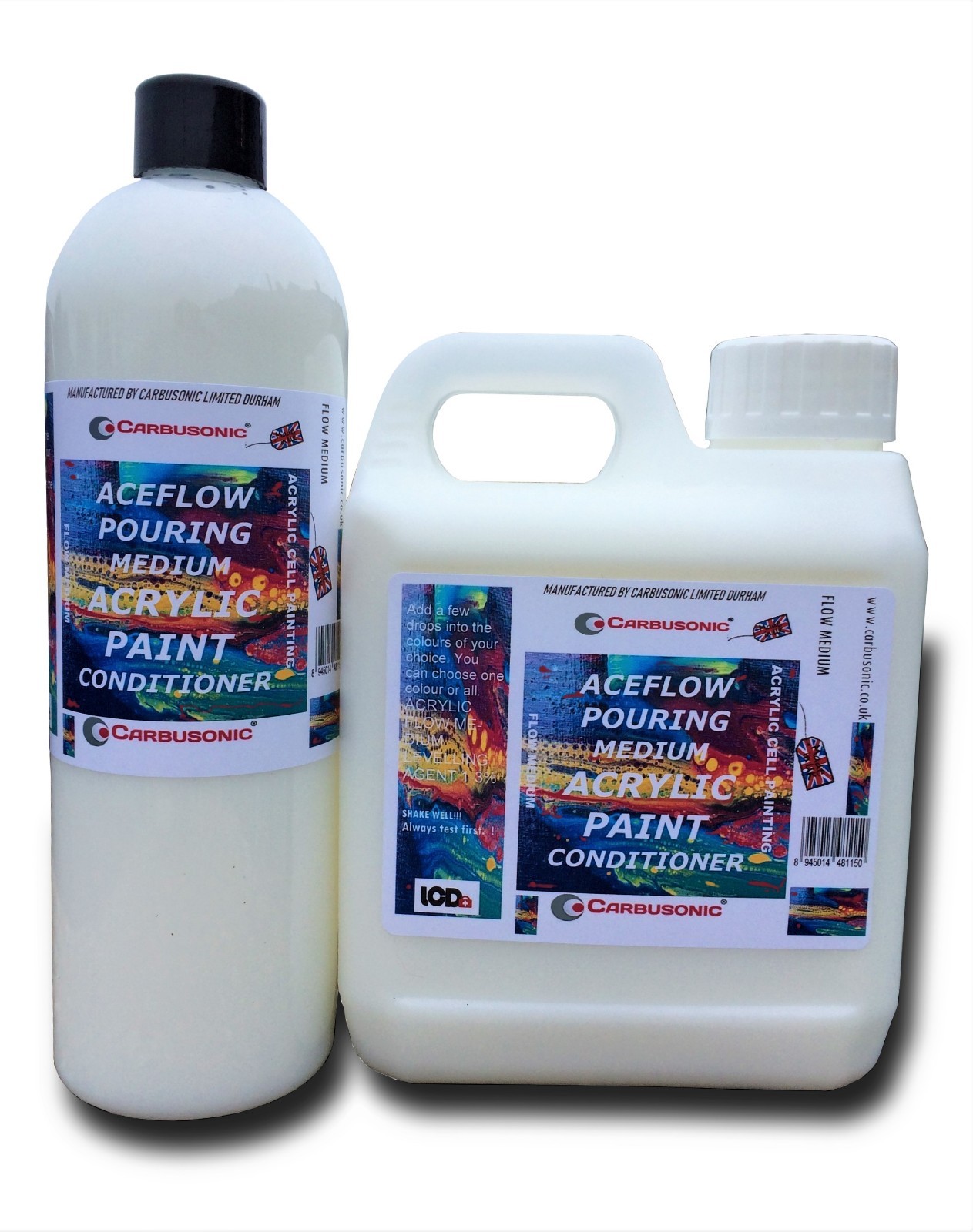 Paint Conditioner Acrylic Pour Flow Control Paint Levelling Agent Water