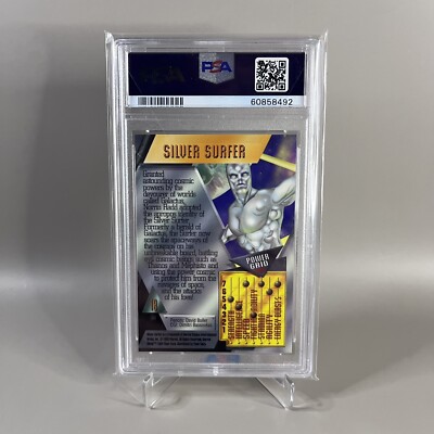 1995 Marvel Metal #18 Silver Surfer PSA 9 MINT | eBay