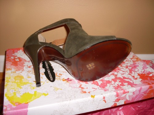 NEW Women Chinese Laundry Jolt Olive Nubuck Sandals sz 7.5 - Picture 2 of 6