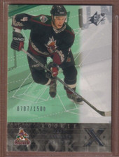 2000-01 SPx #184 Ossi Vaananen RC Rookie - Phoenix Coyotes - 711🔥🏒🔥