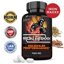Iron Maxxx Men s Health Supplement 1484mg 60 ...