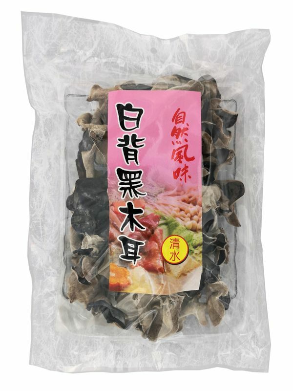 [ 100g ] getrocknete Schwarze Pilze 'schwarz/weiß' Mu-Err Morcheln