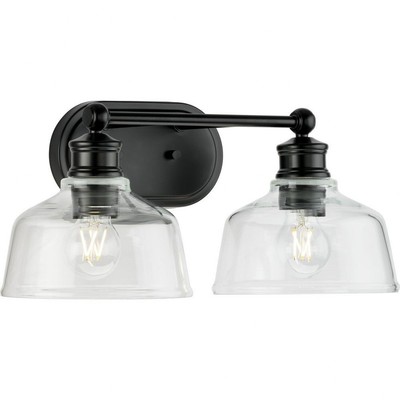 Progress Lighting P300396-31M Singleton - 2 Light Bath Vanity In Farmhouse