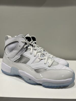 Jordan Mens Jumpman Two Trey Shoes White/Black/University Blue Size 10.5 Jordan Jumpman Two Trey  main image 4