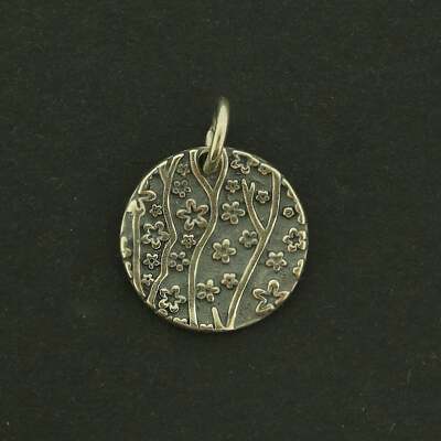 Cherry Blossom Sterling Silver Charm - ST272