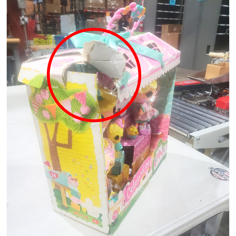 Lalaloopsy Celebration Candle Slice O' Cake & Wishes Slice O' Cake, Box