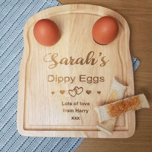 Personalised Egg-ceptional Dippy Egg Cup Breakfast Board, Funny Gift for him/her - Picture 21 of 44