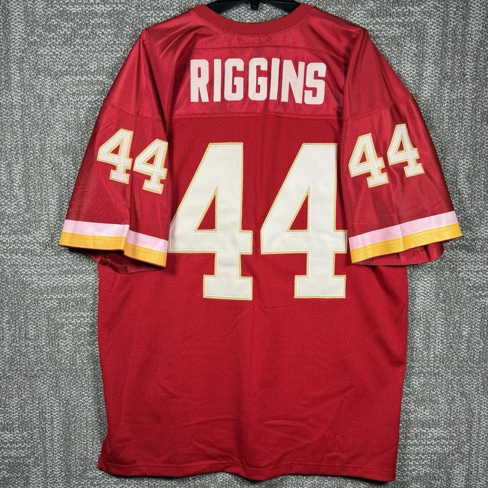 新品M mitchell&amp;ness NFL REDSKINS #44 Mitchell & Ness Throwback Jersey #44 John Riggins Washington