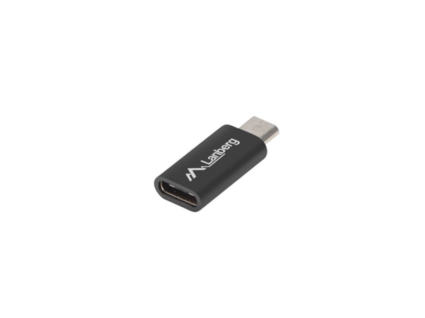 Lanberg Schwarz Usb Typ-C(F) Auf Micro-Usb-B(M) Adapter, - Bild 3