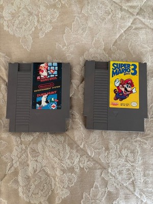 Super Mario Bros. 3 (Nintendo NES, 1990) And Mario 1/Duck Hunt