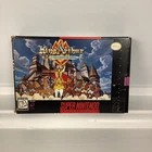 King Arthur & the Knights of Justice (SNES) CIB Complete + Reg Card + Poster!
