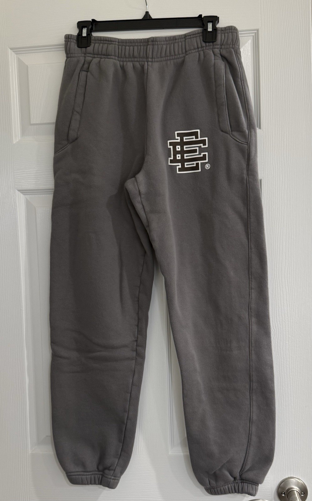 Eric Emanuel EE Basic Sweatpants Charcoal Grey Si… - image 1