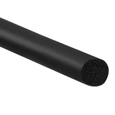 1/2 Inch x 6.6 Feet Backer Rod, Foam Rope Caulk Crack Joint Filler, Black