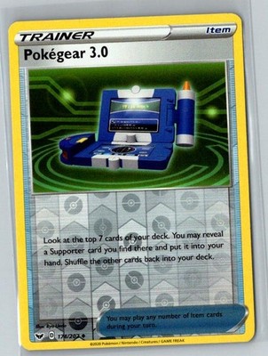 SWSH01: Sword & Shield Base Set #174/202 Pokegear 3.0