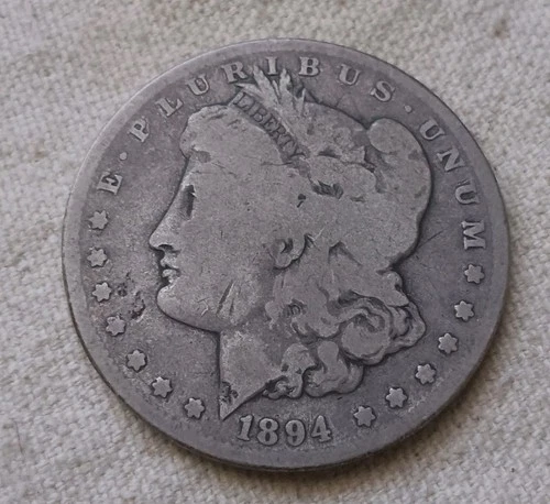 Low Mintage 1894 P Morgan Silver Dollar Key Date Philadelphia See Pics