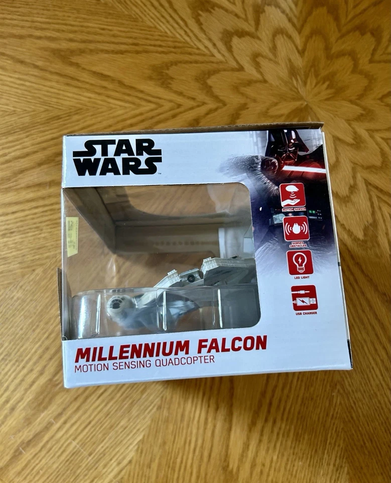 Star Wars Millennium Falcon Motion Sensing Quadcopter Drone NEW SEALED NIB - Image 3 of 4