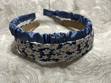 Blue Floral  Blue Headband Casual Elegant Hairband Hair Accessory Set Of 2