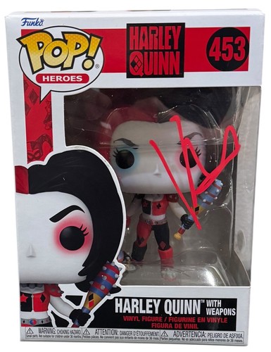 Kaley Cuoco Signed Harley Quinn Funko Pop #453 Animated Series Autograph ACOA