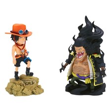 One Piece - Figurine Portgas D. Ace VS Marshall D. Teach WCF Log Stories